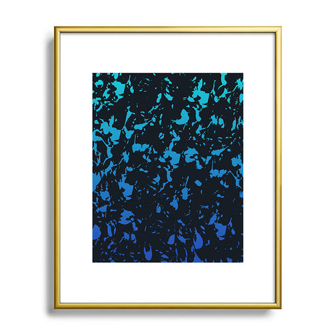 Triangle Footprint 1florec3 Metal Framed Art Print