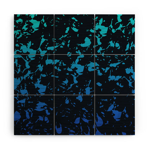 Triangle Footprint 1florec3 Wood Wall Mural