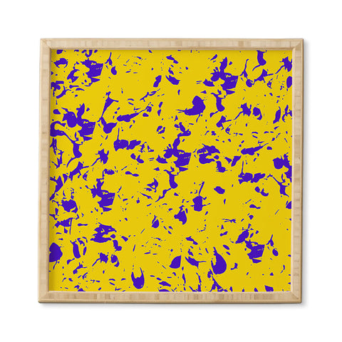 Triangle Footprint 1florec4 Framed Wall Art