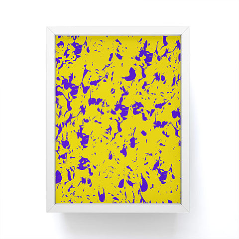 Triangle Footprint 1florec4 Framed Mini Art Print