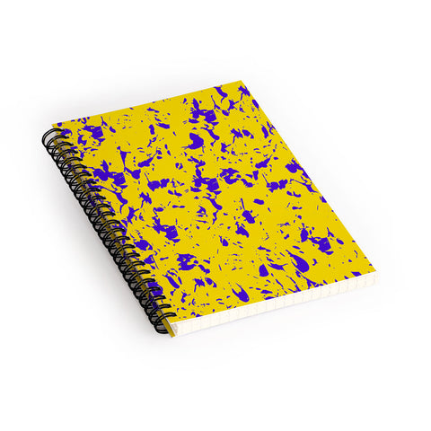Triangle Footprint 1florec4 Spiral Notebook