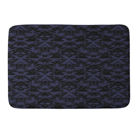 Triangle Footprint 1tridiv2big Memory Foam Bath Mat