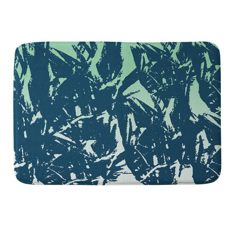 Triangle Footprint 2florec3 Memory Foam Bath Mat