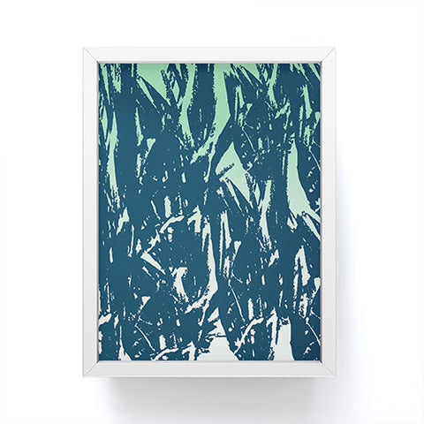 Triangle Footprint 2florec3 Framed Mini Art Print