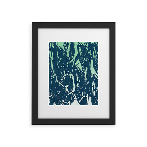 Triangle Footprint 2florec3 Framed Art Print