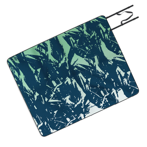 Triangle Footprint 2florec3 Picnic Blanket