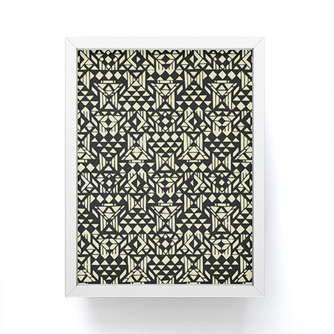 Triangle Footprint 2tridiv1big Framed Mini Art Print