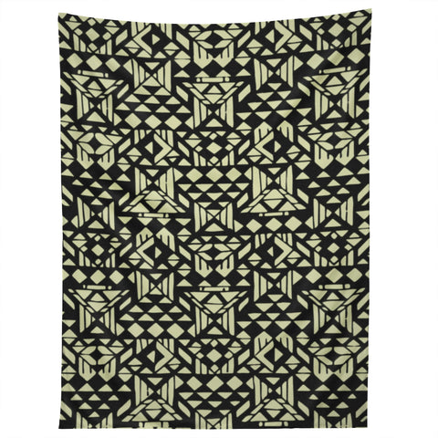 Triangle Footprint 2tridiv1big Tapestry