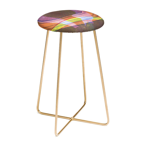 Triangle Footprint a little bit of pressure Counter Stool