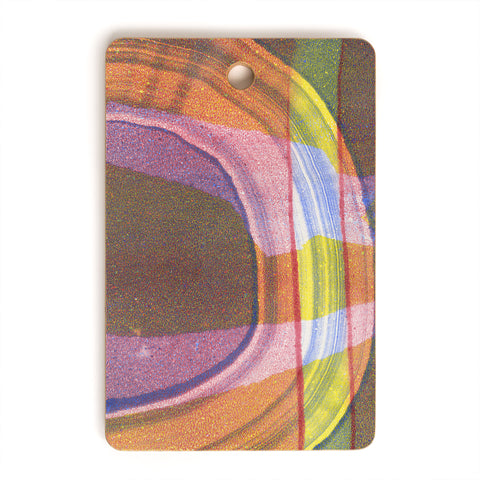 Triangle Footprint a little bit of pressure Cutting Board Rectangle