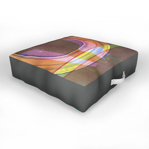 Triangle Footprint a little bit of pressure Outdoor Floor Cushion