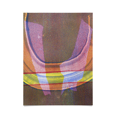 Triangle Footprint a little bit of pressure Poster