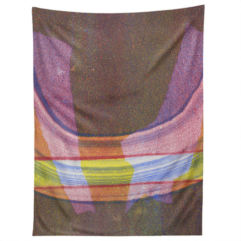 Triangle Footprint a little bit of pressure Tapestry