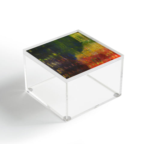 Triangle Footprint back in rhythm Acrylic Box