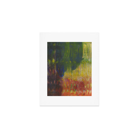 Triangle Footprint back in rhythm Art Print