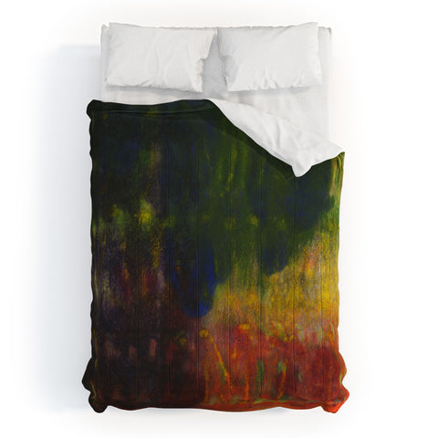 Triangle Footprint back in rhythm Comforter