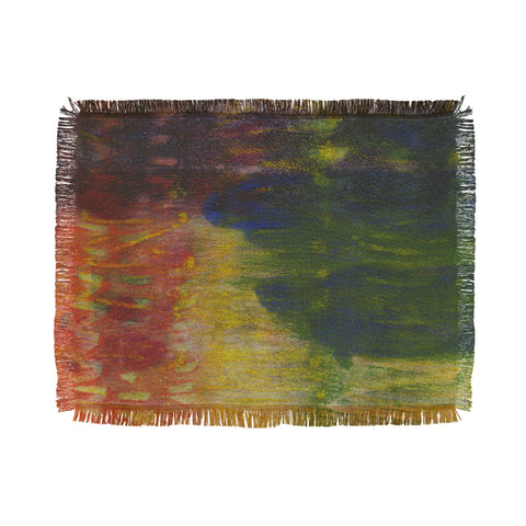 Triangle Footprint back in rhythm Throw Blanket