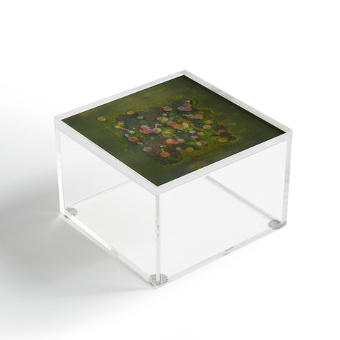 Triangle Footprint before it leaves Acrylic Box