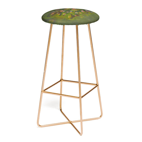 Triangle Footprint before it leaves Bar Stool