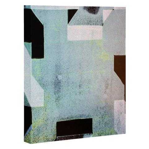 Triangle Footprint Ca6 Art Canvas