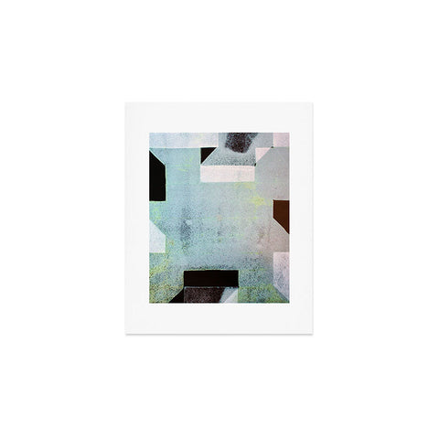 Triangle Footprint Ca6 Art Print