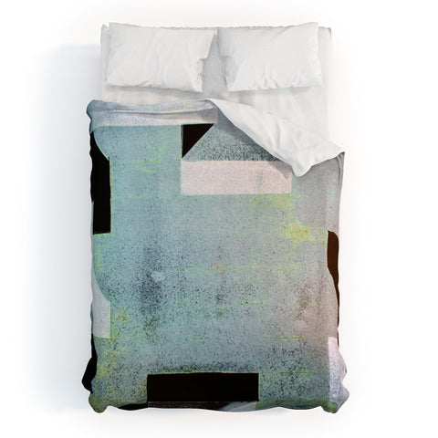 Triangle Footprint Ca6 Duvet Cover