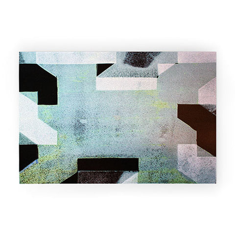 Triangle Footprint Ca6 Welcome Mat