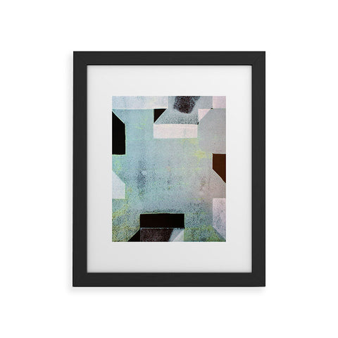 Triangle Footprint Ca6 Framed Art Print
