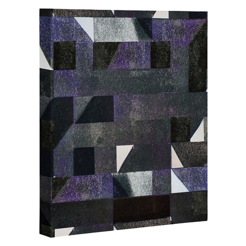 Triangle Footprint Ca7 Art Canvas