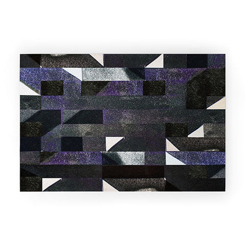 Triangle Footprint Ca7 Welcome Mat