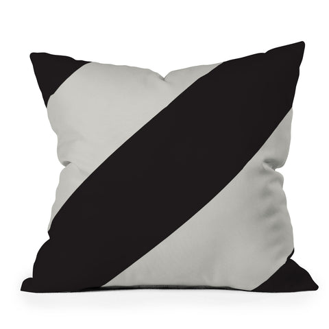 Triangle Footprint cbw1 Throw Pillow