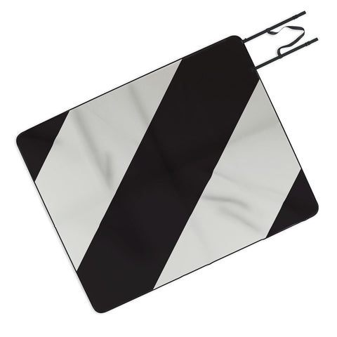 Triangle Footprint cbw1 Picnic Blanket