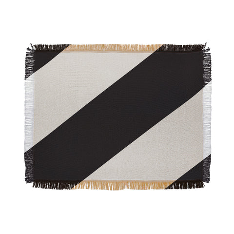Triangle Footprint cbw1 Throw Blanket