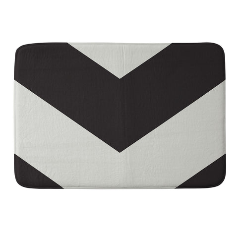 Triangle Footprint cbw2 Memory Foam Bath Mat