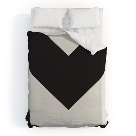 Triangle Footprint cbw2 Duvet Cover