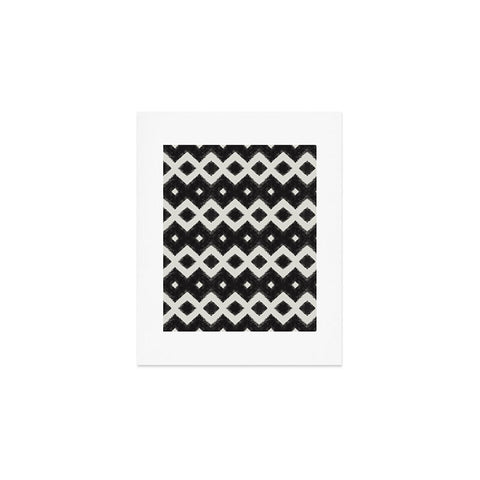 Triangle Footprint cbw2m Art Print