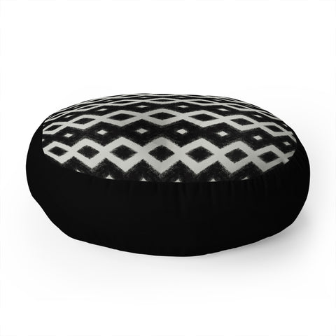 Triangle Footprint cbw2m Floor Pillow Round