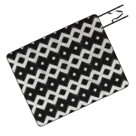 Triangle Footprint cbw2m Picnic Blanket