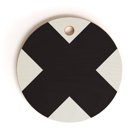 Triangle Footprint cbw3 Cutting Board Round
