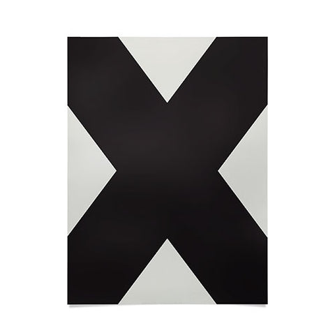 Triangle Footprint cbw3 Poster