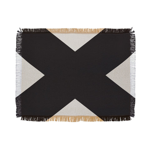 Triangle Footprint cbw3 Throw Blanket