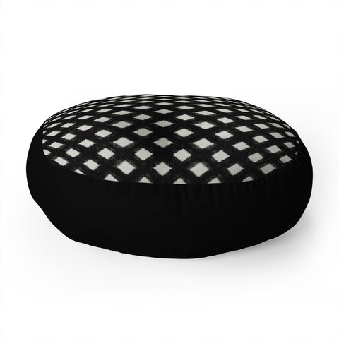 Triangle Footprint cbw3m Floor Pillow Round