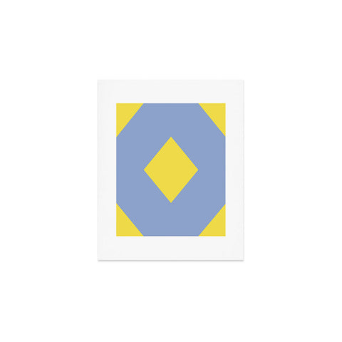 Triangle Footprint cc1 Art Print