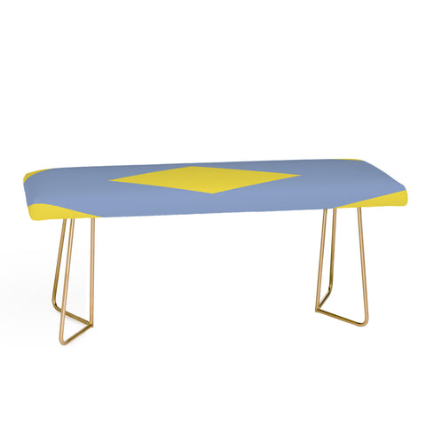 Triangle Footprint cc1 Bench