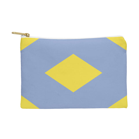 Triangle Footprint cc1 Pouch