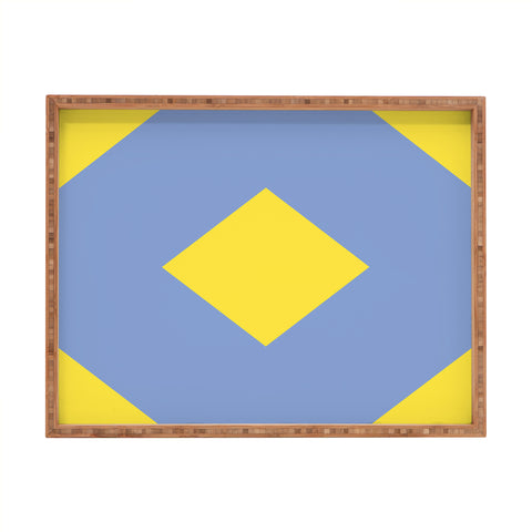 Triangle Footprint cc1 Rectangular Tray