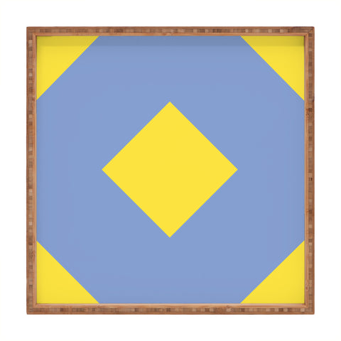 Triangle Footprint cc1 Square Tray