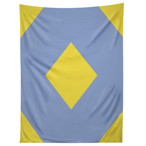 Triangle Footprint cc1 Tapestry