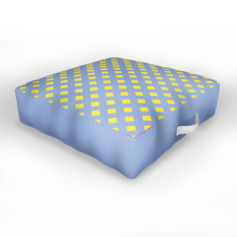 Triangle Footprint cc1mrpt Outdoor Floor Cushion