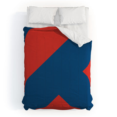 Triangle Footprint cc2 Comforter